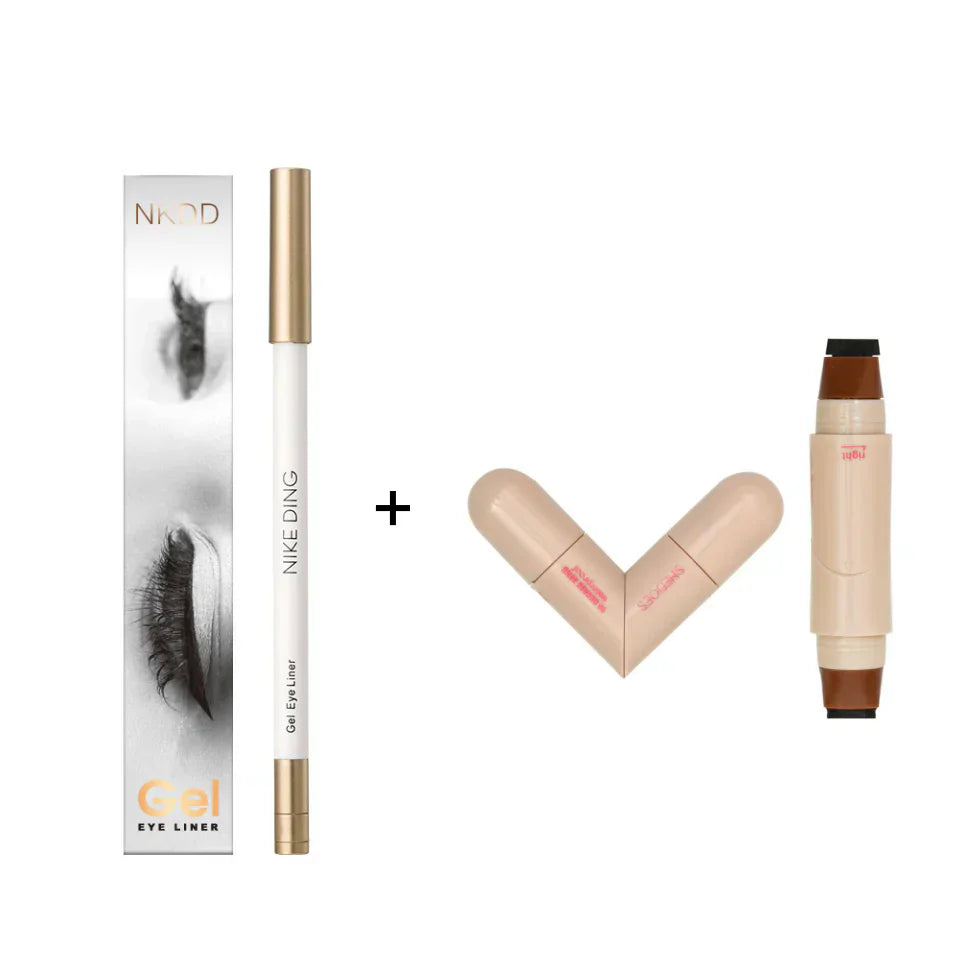 💜LETZTER TAG – KAUF 1, ERHALTE 1 GRATIS💜Integrierter rotierender Eyeliner-Stempelstift