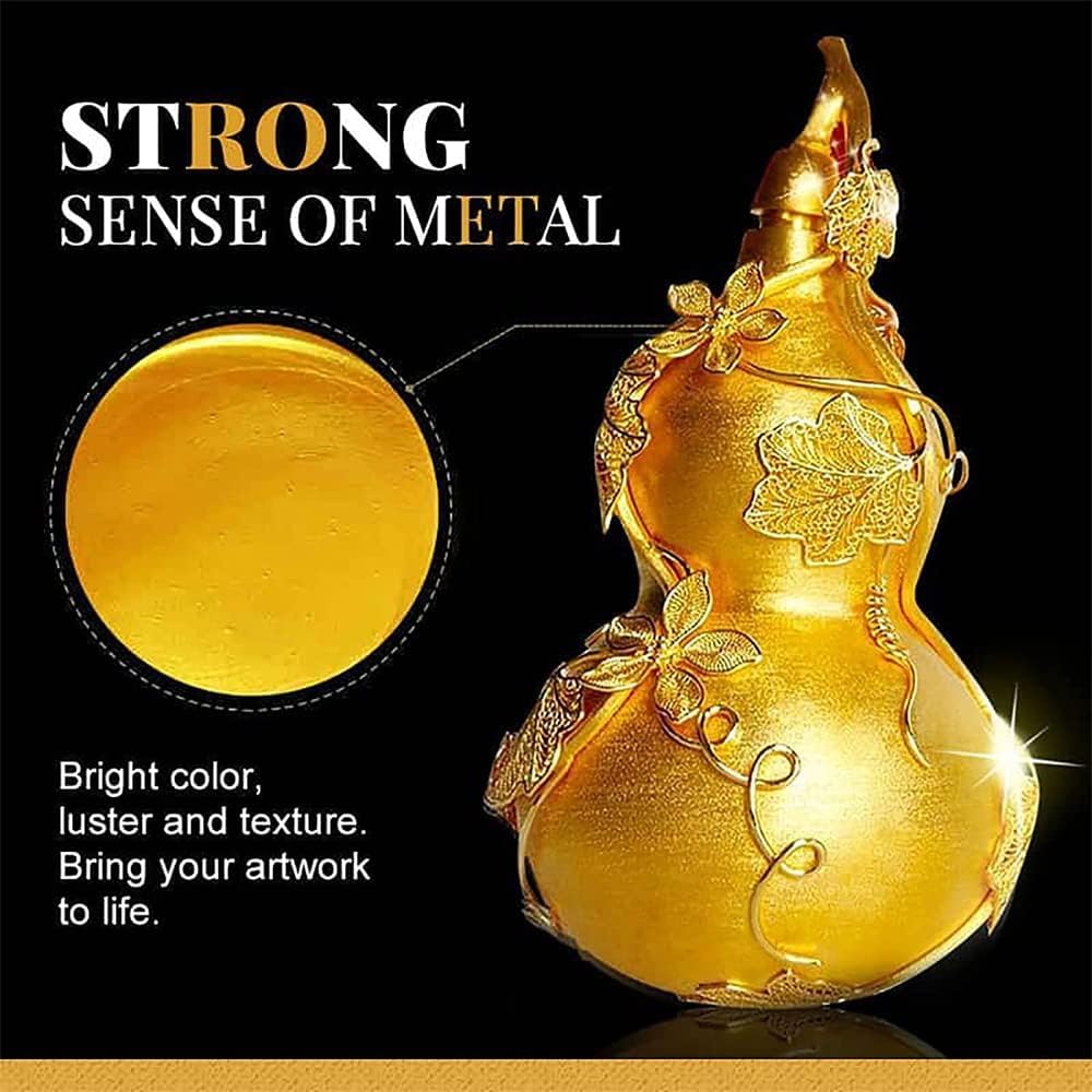 🎁Begrenzte Zeit 49% AUS⏳Glitzernde Bronzierungsfarbe auf Wasserbasis (Pinsel gratis)