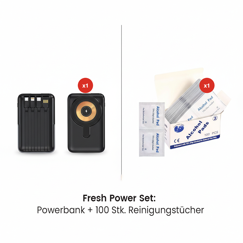 🔥Heißer Verkauf(50% Rabatt)🔥🔋Magnetische Levitation Mobile Power 10000mAh Schnellladegerät