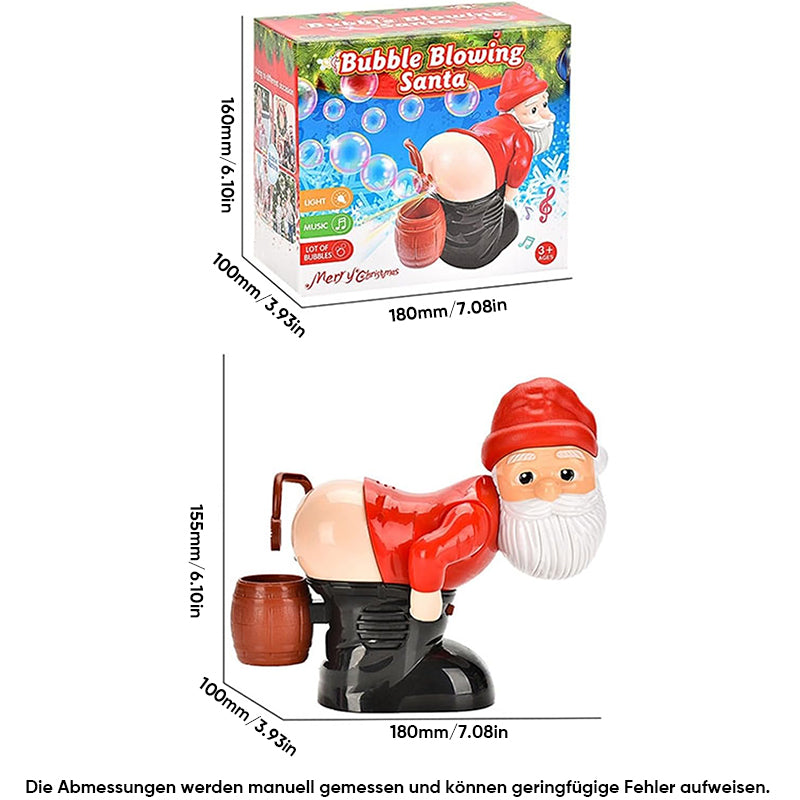 đHEISSER VERKAUF 50% RABATTđ„Lustige Weihnachtsmann Blasenblasmaschine