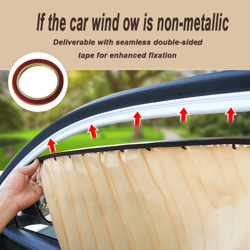 🌥️🔥Universal Fit Magnetic Auto Seite Fenster Privatsphäre Sunshade🚗