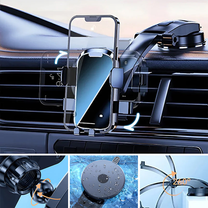 Handyhalter mit Saugnapf