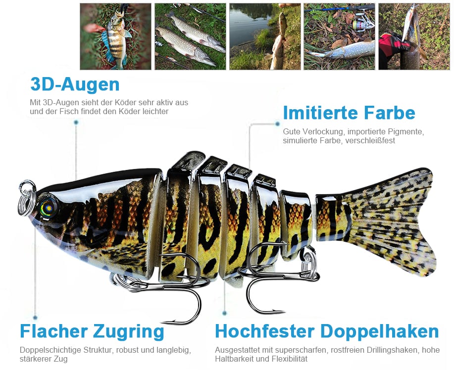 🔥HEISSER VERKAUF 49% RABATT🔥Angelausrüstung - Bionischer Schwimmköder