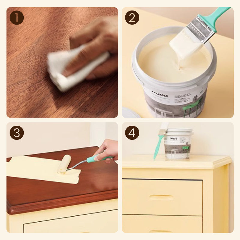 đ„ Mehrzweck Holz Farbe und Primer fĂŒr Kabinett Refinishing