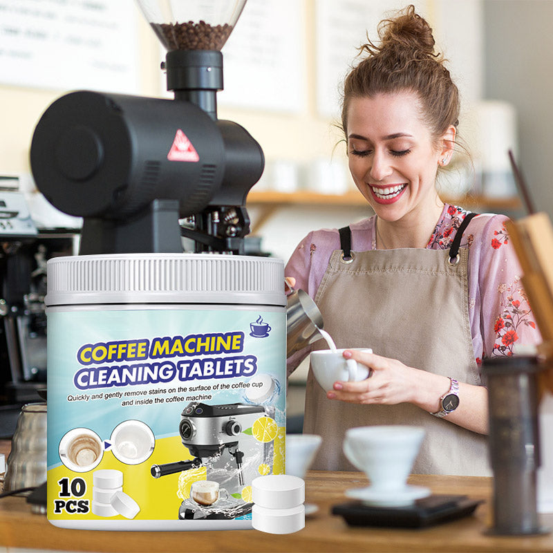 Kraftvolle Reinigungsbrausetabletten für Kaffeemaschine
