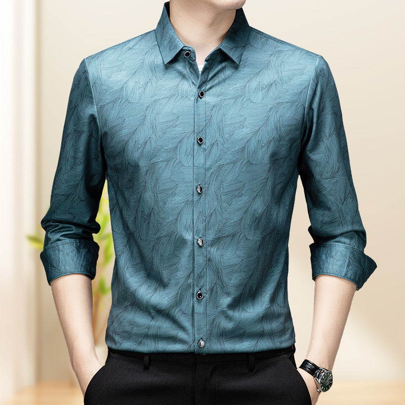 đ„Herren Casual Business Hemd Knitterfrei