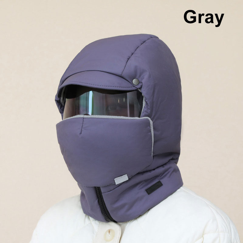 đ„HeiĂer Verkauf 49% Rabattđ„Winddichte Vollgesichts-Outdoor-Reitmaske mit Brille