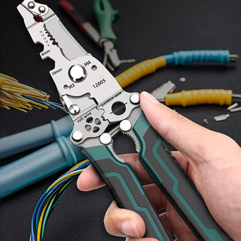 🔥 Hot Deals 49% Rabatt🔥Multifunktionaler Drahtschneider und Abisolierzange
