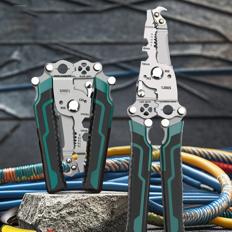 🔥 Hot Deals 49% Rabatt🔥Multifunktionaler Drahtschneider und Abisolierzange