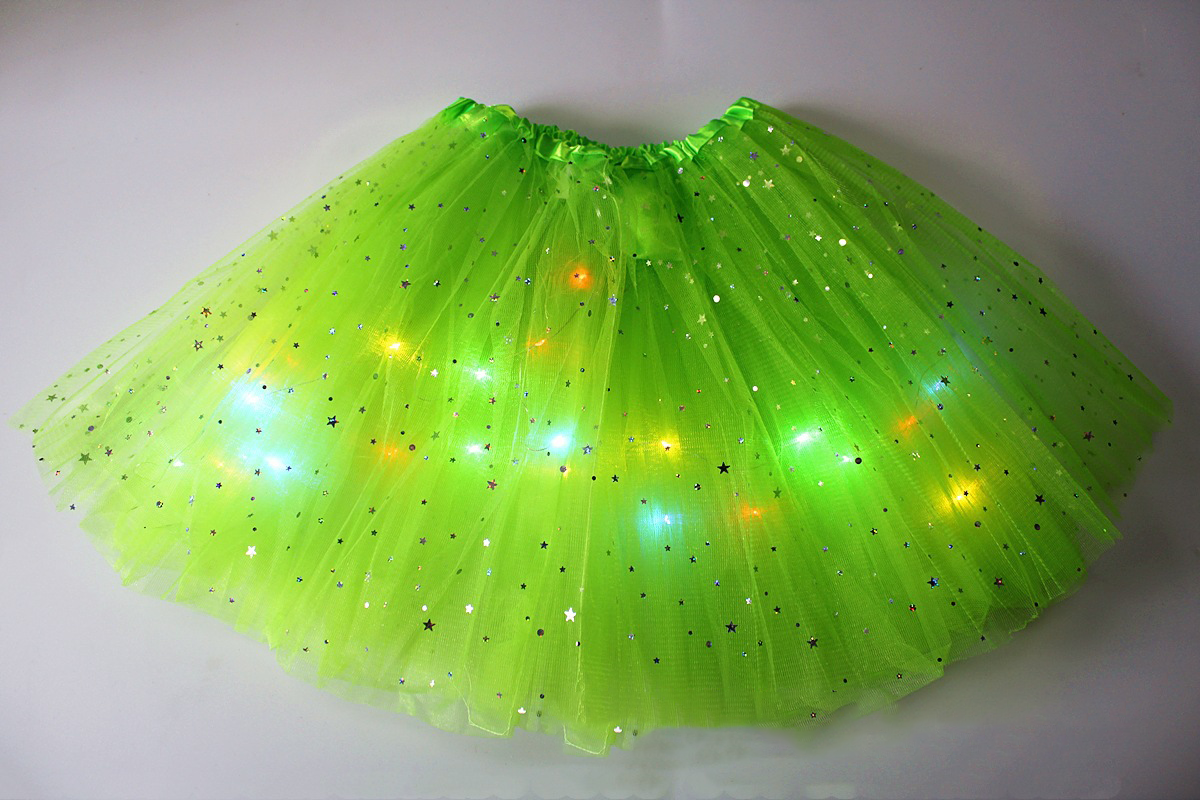 💕Heißer Verkauf 50 % Rabatt🌸✨Magischer & leuchtender LED-Tutu-Rock✨