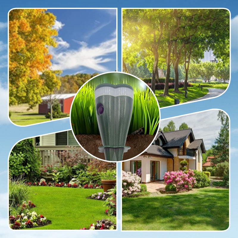 🌸Frühjahrsverkauf 45% Rabatt🌸 Solarbetriebener, wasserdichter Schraub-Wühlmausschreck