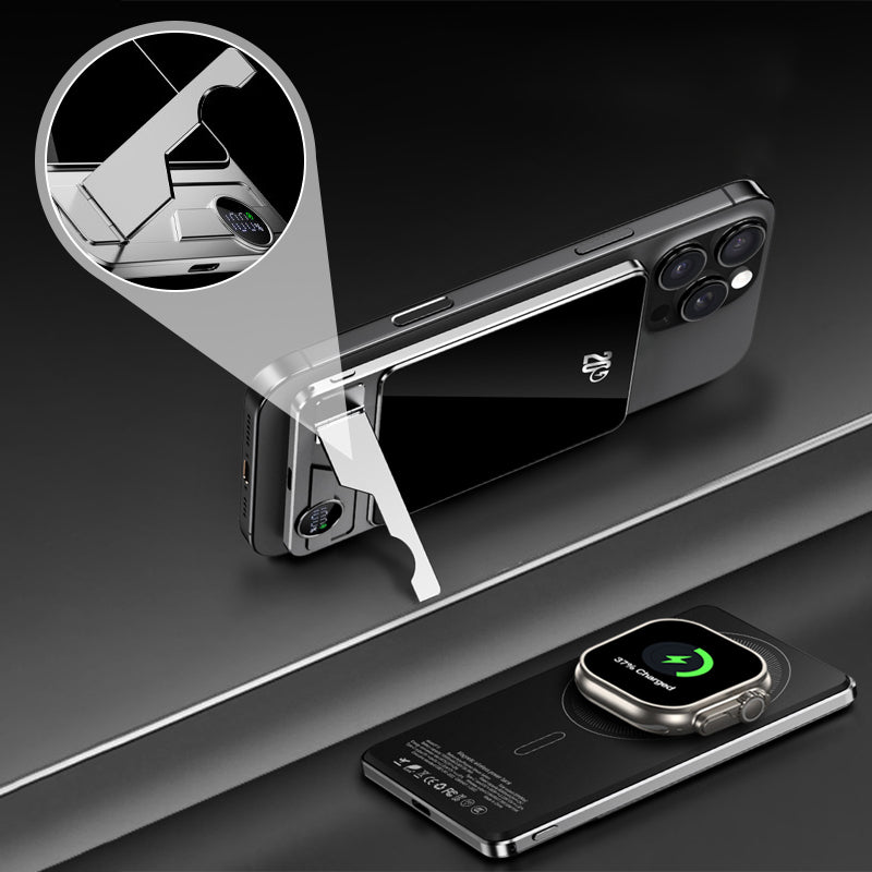 âłBegrenzte Zeit 50% Rabattđ„Magnetische Dualmodus-Powerbank mit StĂ€nder