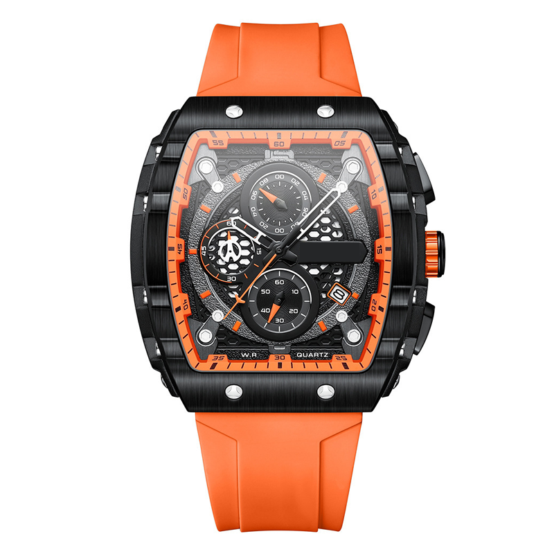 đ„Cyberpunk-Stil im futuristischen DesignâMultifunktionale Herren-Quarzuhrăkostenloser Versandă