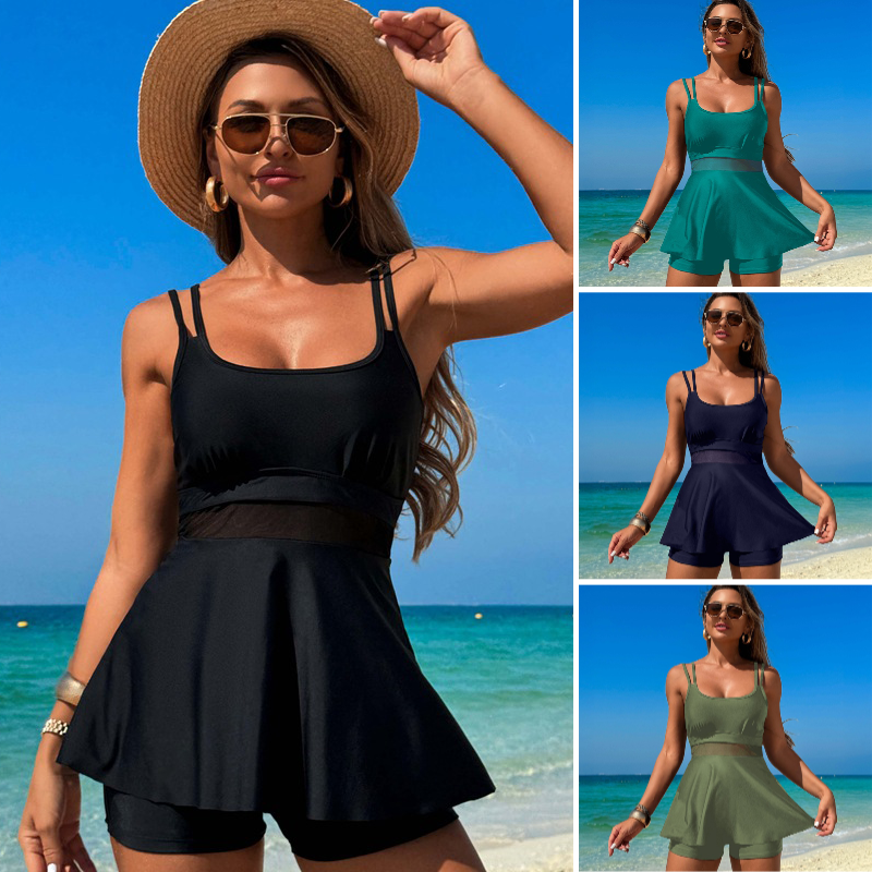 đDamen-Tankini-Badeanzug mit hoher Taille, 2-teiligâ¨