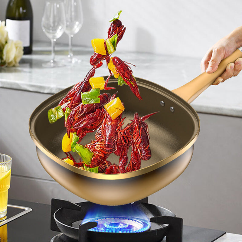 🔥Begrenzte Stückzahl verfügbar 50 % Rabatt🔥🍳✨ Antihaft-Topf aus Titanlegierung, 12 Zoll, mit Deckel 🍲💫