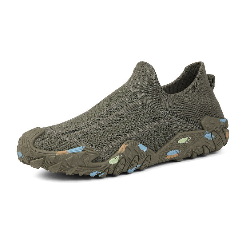 Atmungsaktive Slip-On-Sneaker aus Mesh für Herren
