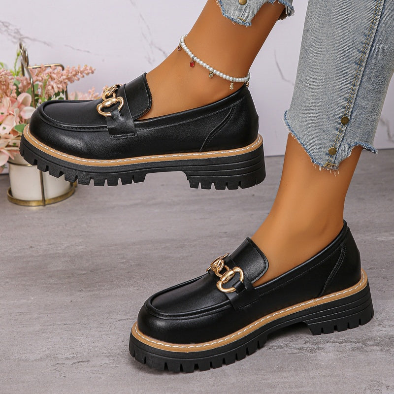 đVintage weiche Loafer fĂŒr Damen