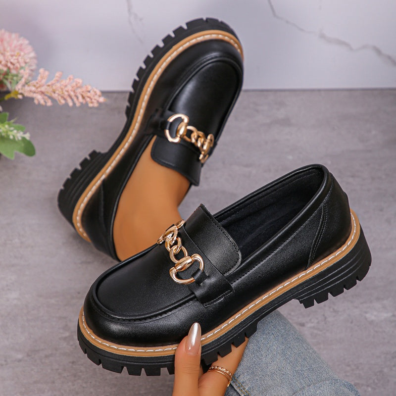 đVintage weiche Loafer fĂŒr Damen