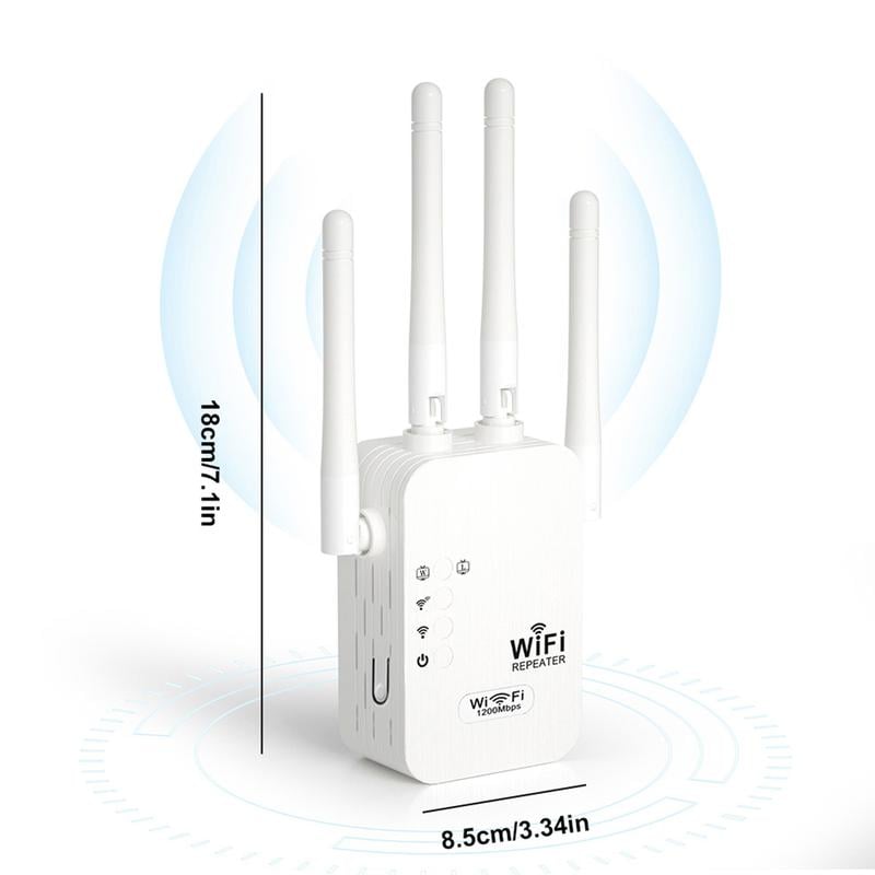 đLetzter Tag: 50âŻ% Rabatt! WLAN-Verstärker â 1200âŻMbit/s, Dualband (5âŻGHz / 2,4âŻGHz) đś Maximale Signalverstärkung â stabile Verbindung im ganzen Haus!