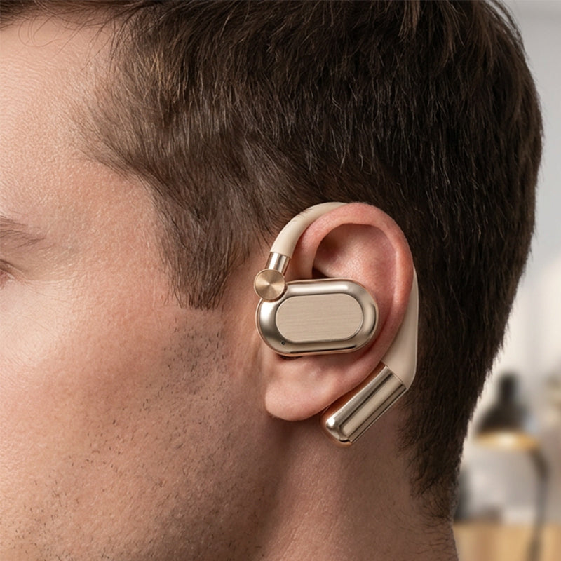 đ§ 50 % Rabatt â Kabellose Open-Ear-Clip-Kopfhörer â leicht, komfortabel & mit langer Akkulaufzeit â ideal fĂŒr Sport & Alltag đ