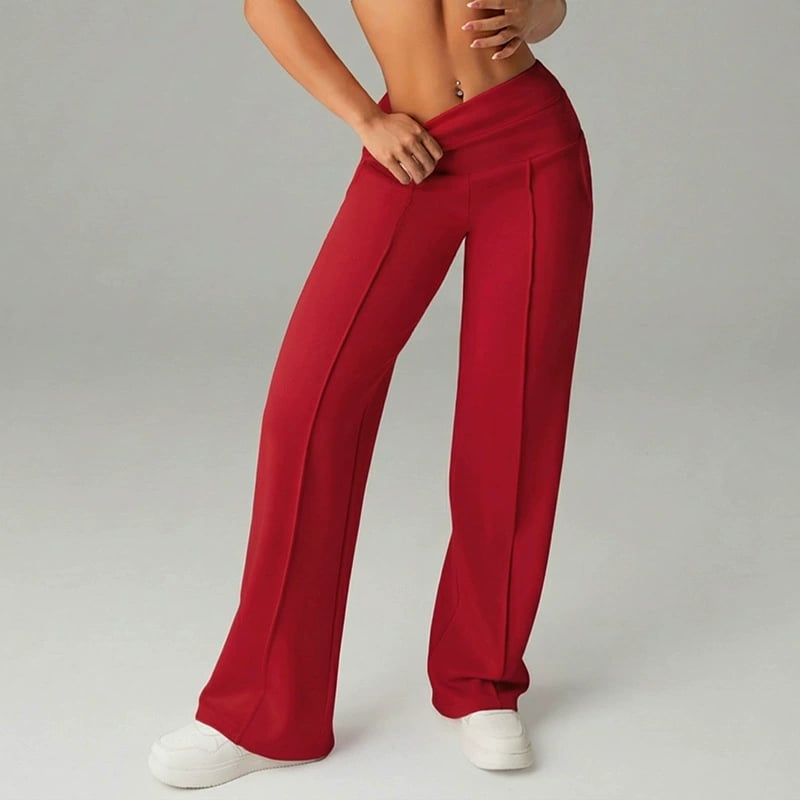 👖 60% RABATT! 💃 Damen Straight-Leg-Hose – Hoher Bund, Bequemer Stretchstoff & Vielseitige Farbauswahl ✨