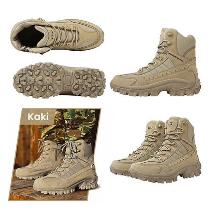 🔥Kostenloser Versand – Wasserdichte und rutschfeste taktische Sportstiefel mit hohem Schaft (verbesserte Haltbarkeit)