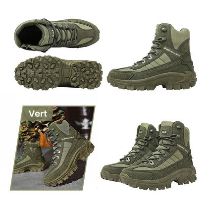 🔥Kostenloser Versand – Wasserdichte und rutschfeste taktische Sportstiefel mit hohem Schaft (verbesserte Haltbarkeit)