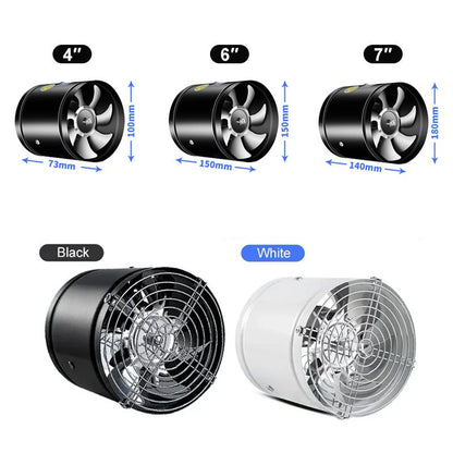 💥49 % Rabatt am letzten Tag💥Super Suction Multifunktionaler Leistungsstarker Leiser Extraktor Ventilator