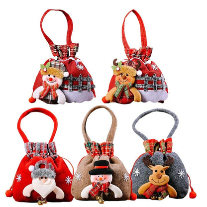 Weihnachtsgeschenk-Puppentaschen