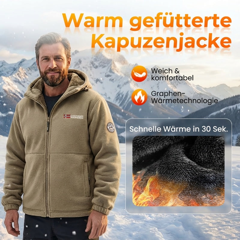 🔥LETZTER TAG DER AKTION – 50 % RABATT🔥2026 Verbesserte Unisex-Kapuzenjacke aus Graphene mit Heizfunktion und Isolierung (mit Innentaschen)