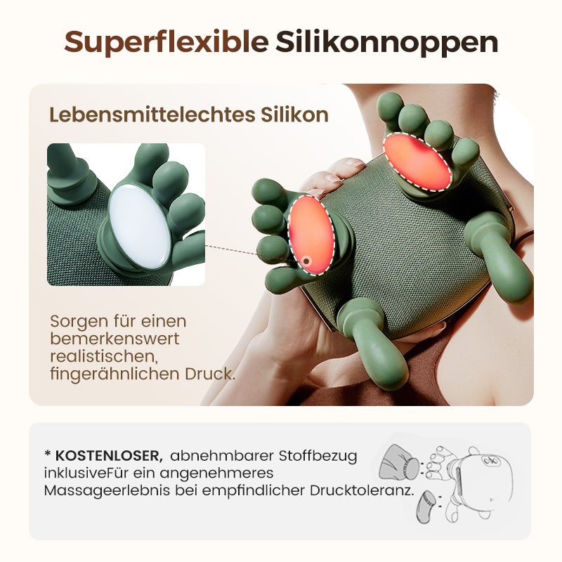 🌲 Super Weihnachtsangebot:60% RABATT! 🌲 Der Beste Tragbare Nackenmassager – 3x mehr Entspannung! 💆