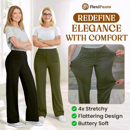 🔥Letzter Tag 50% RABATT🔥2026 NEUE Damen Casual High Waist Stretch Hose 2