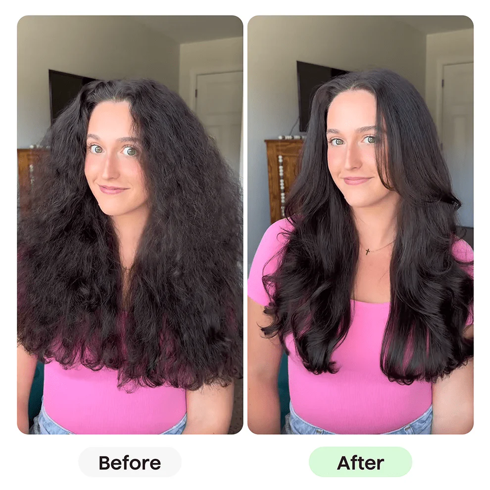 🔥 50 % Rabatt💇‍♀️ 2-in-1 Haar Volumen Kamm ✨ Voluminöses Haar in Minuten