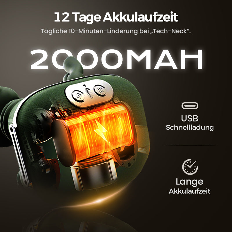 🌲 Super Weihnachtsangebot:60% RABATT! 🌲 Der Beste Tragbare Nackenmassager – 3x mehr Entspannung! 💆