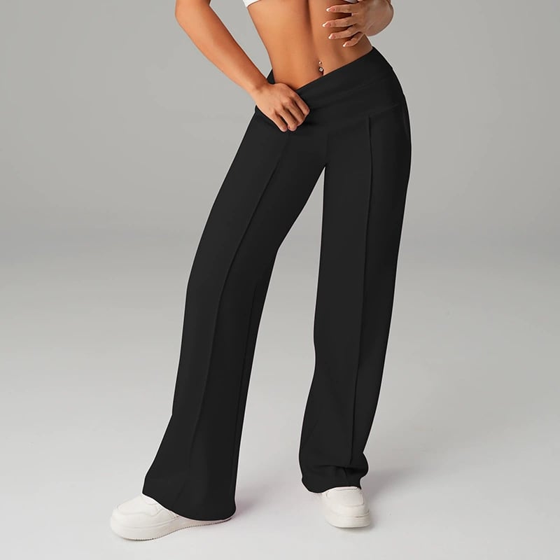 👖 60% RABATT! 💃 Damen Straight-Leg-Hose – Hoher Bund, Bequemer Stretchstoff & Vielseitige Farbauswahl ✨