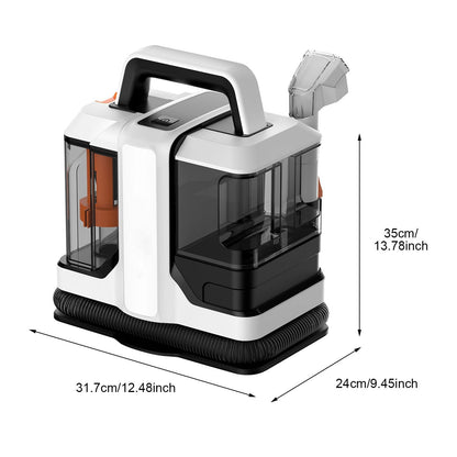 ✨Stoffsofa-Reinigungsmaschine, kleine Sprüh-Saug-All-in-One-Reinigungsmaschine, Haushalts-Teppich-Vorhang-Staubsauger