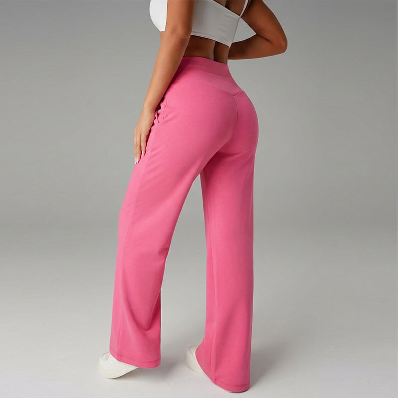👖 60% RABATT! 💃 Damen Straight-Leg-Hose – Hoher Bund, Bequemer Stretchstoff & Vielseitige Farbauswahl ✨