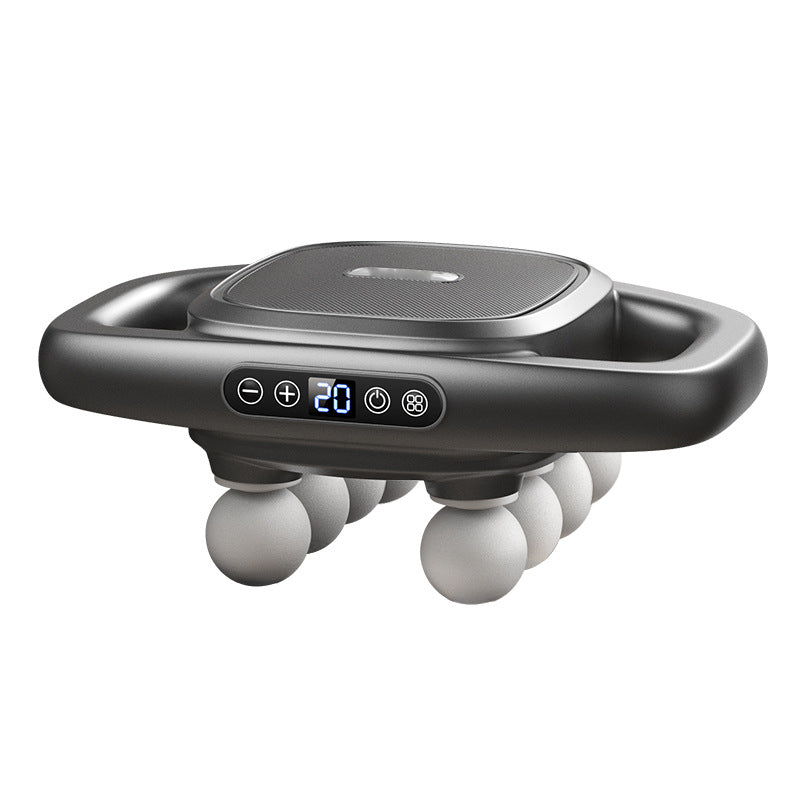 Multifunktionale, automatische Massagepistole mit 12 Köpfen