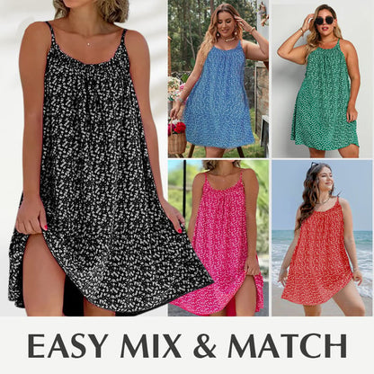 🔥50%Rabatt-Neues bedrucktes Camisole-Kleid