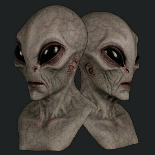 Alien lustige Maske