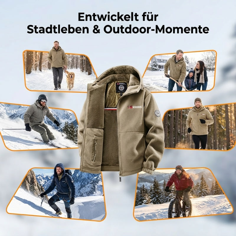 🔥LETZTER TAG DER AKTION – 50 % RABATT🔥2026 Verbesserte Unisex-Kapuzenjacke aus Graphene mit Heizfunktion und Isolierung (mit Innentaschen)