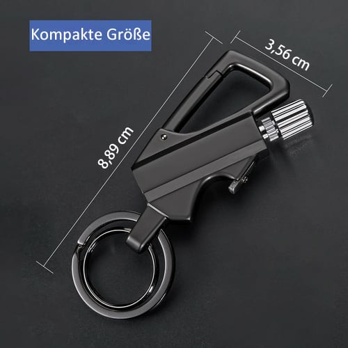 🔥Multitool Schlüsselanhänger Flaschenöffner, Wiederverwendbar