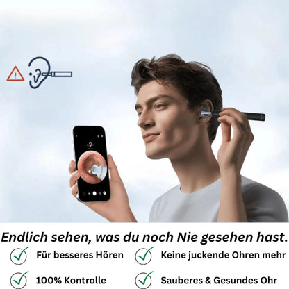 💥Intelligenter wasserdichter visueller Ohrenschmalzentferner👂