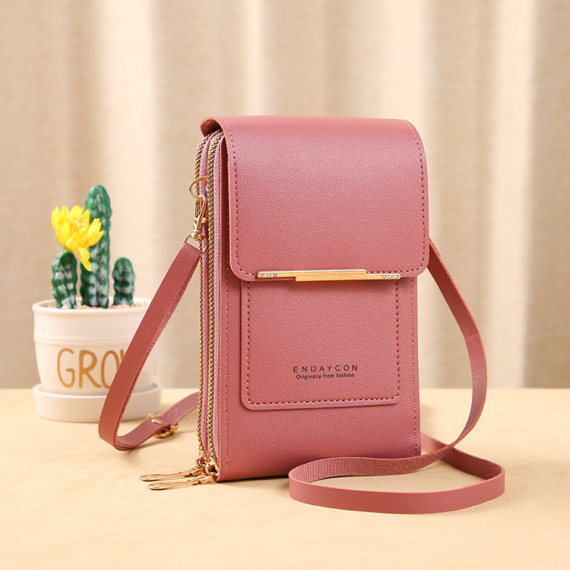 👜 60% RABATT! 📱 Touchscreen-Messengertasche für Damen – Handy-Ladefach, Diebstahlsicher & Wasserdicht ✨