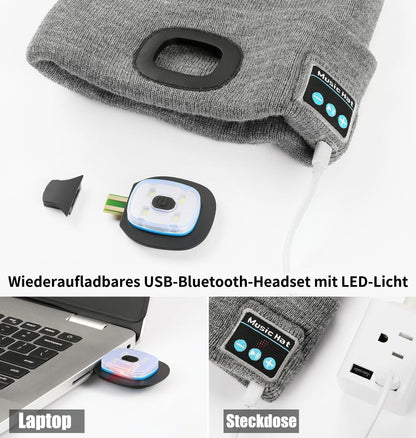 🎄FRÜHE WEIHNACHTSAKTION 49% RABATT 🎅 3-in-1 Funk-Beanie