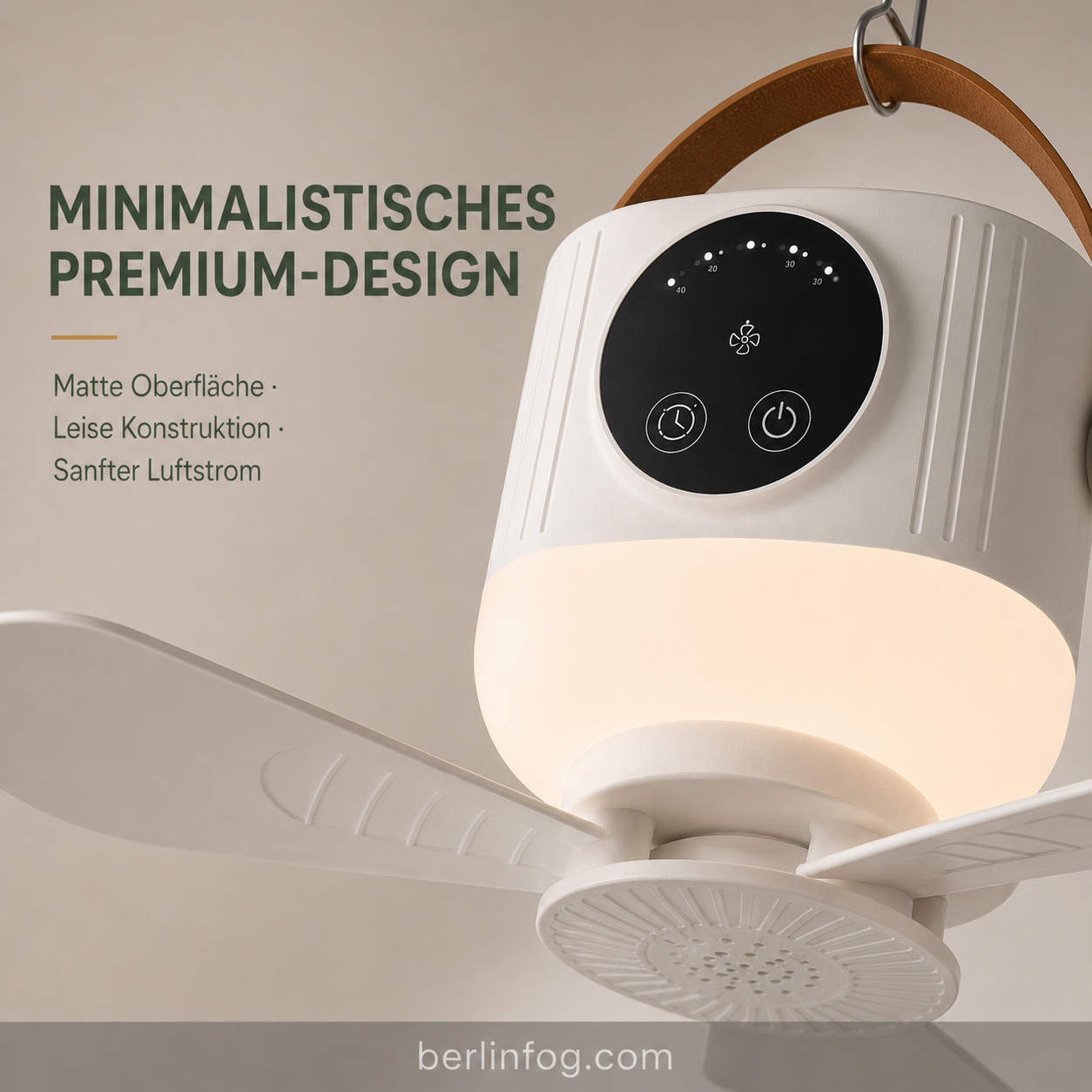 ⏰ Zeitlich begrenztes Angebot: 60% RABATT auf wiederaufladbaren Deckenventilator mit LED! 🌬️✨