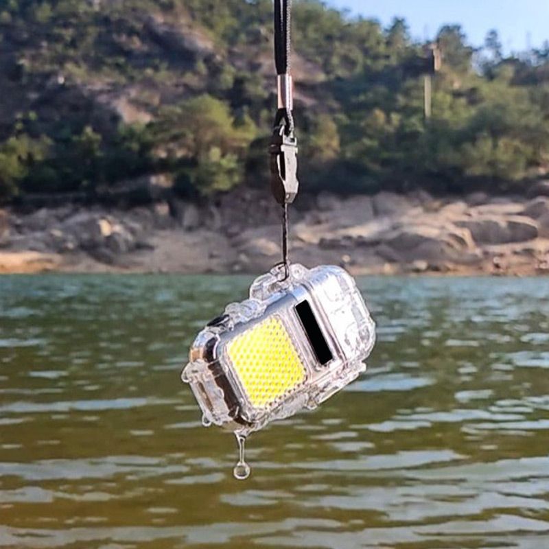 Wiederaufladbares wasserdichtes Bogenfeuerzeug mit COB-Licht