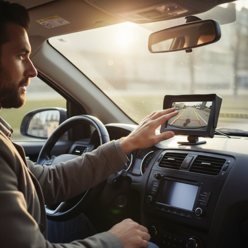 🎉 Neujahrsangebot -60%! 🚗 4,3-Zoll Auto-HD-Monitor: Doppelte Videoeingänge + Rückfahrpriorität – Klare Bilder für sicheres Fahren und Unterhaltung!