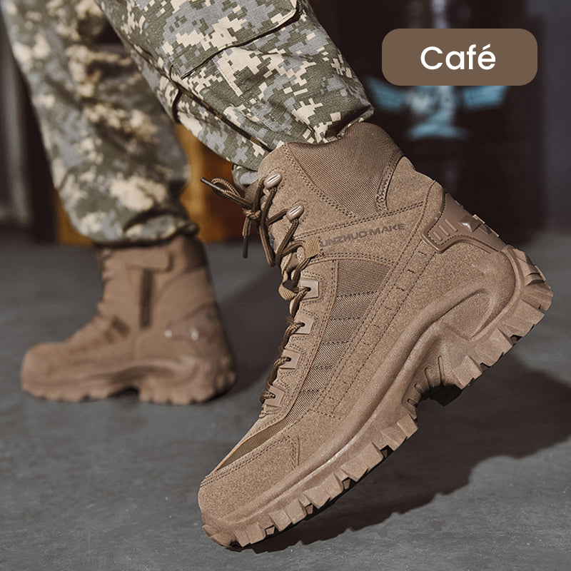 🔥Kostenloser Versand – Wasserdichte und rutschfeste taktische Sportstiefel mit hohem Schaft (verbesserte Haltbarkeit)