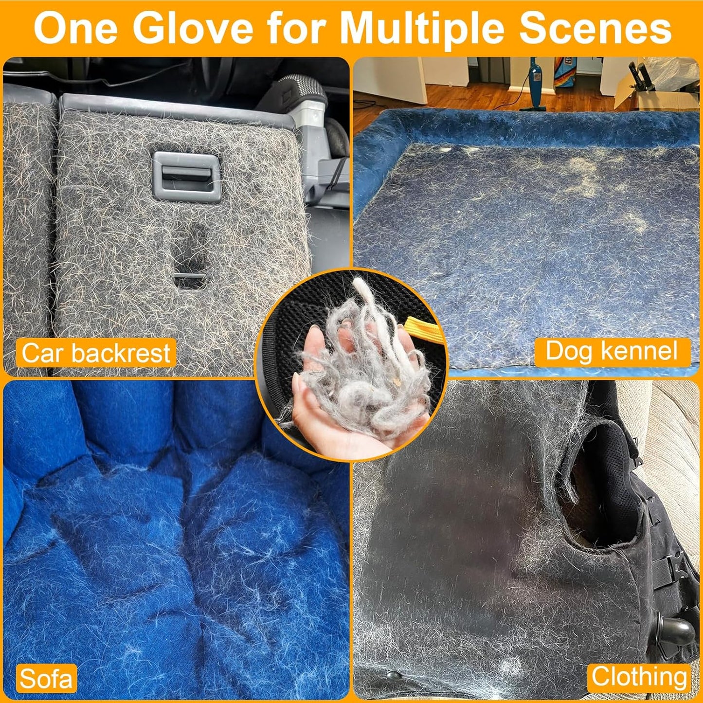 🎁KAUF 1 ERHALT 1 GRATIS🔥Handschuhe zum Entfernen von Tierhaaren🐱🐕